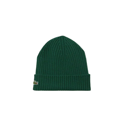 Green Lacoste Wool Hat