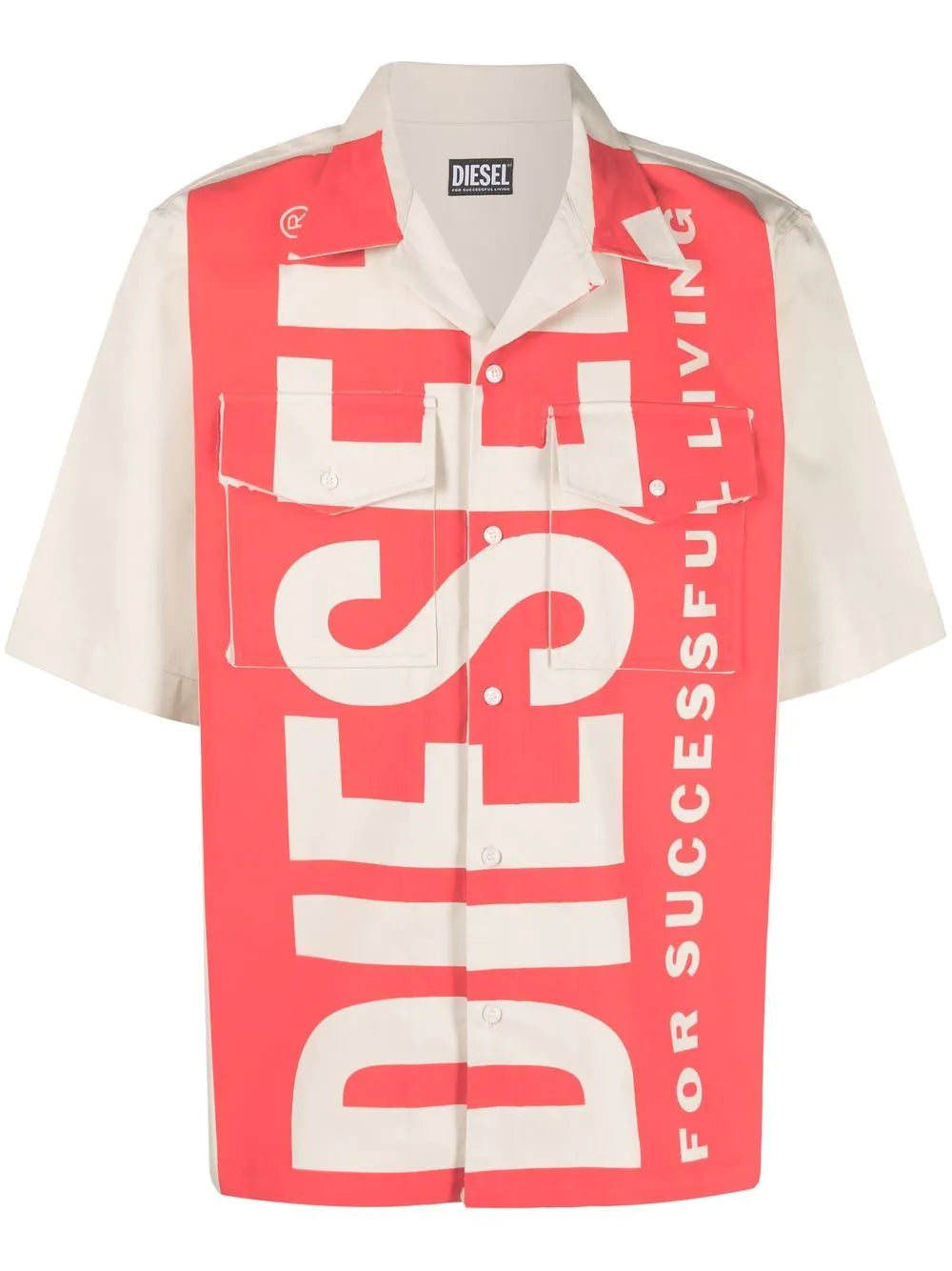 Diesel S-Mac-22 logo-print shirt