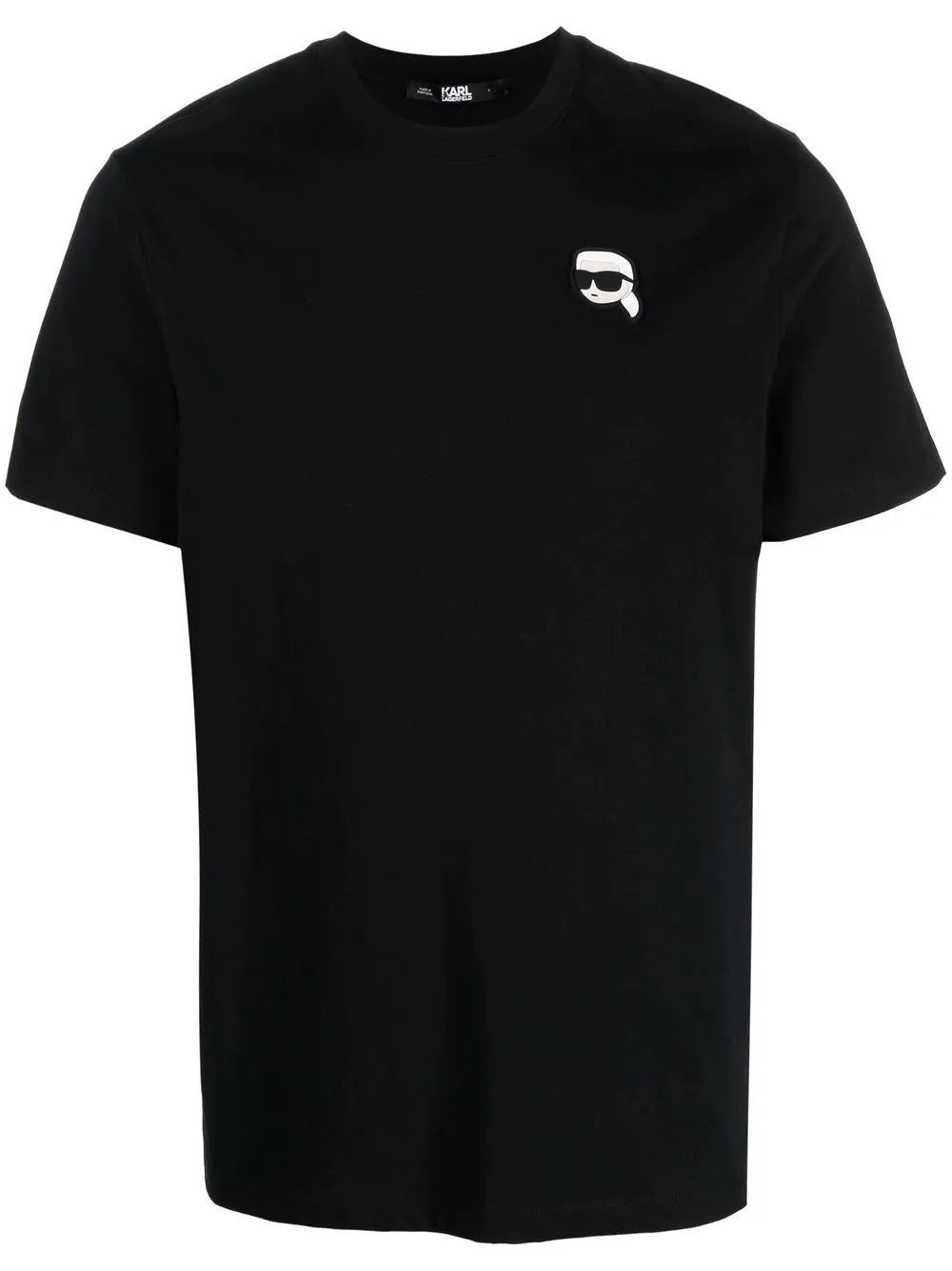 KARL LAGERFELD IKONIK PATCH ORGANIC COTTON T-SHIRT