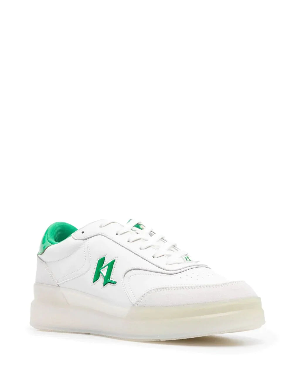 Karl Lagerfeld logo-appliqué perforated-detail sneakers