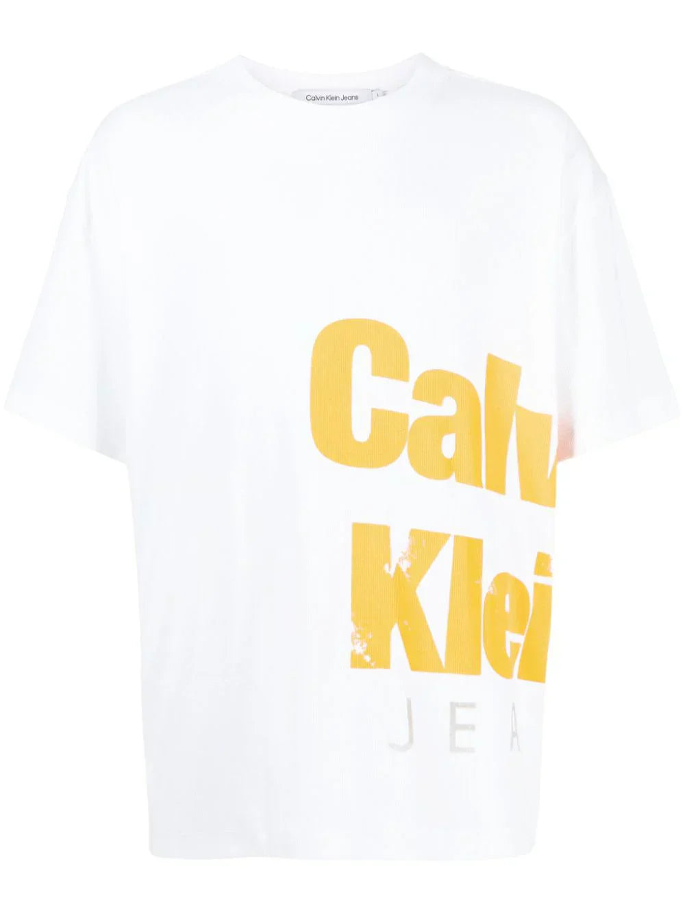 Calvin Klein logo-print stretch-cotton T-shirt