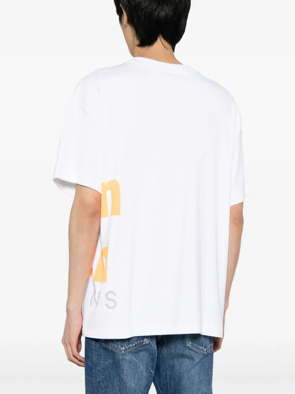 Calvin Klein logo-print stretch-cotton T-shirt