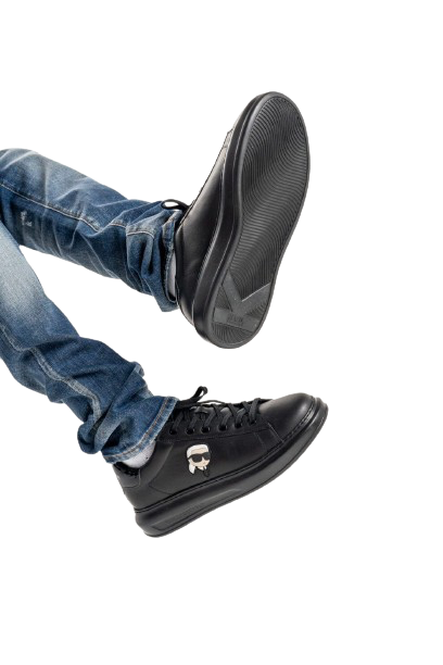 KARL LAGERFELD MEN’S KAPRI NFT LO LACE BLACK