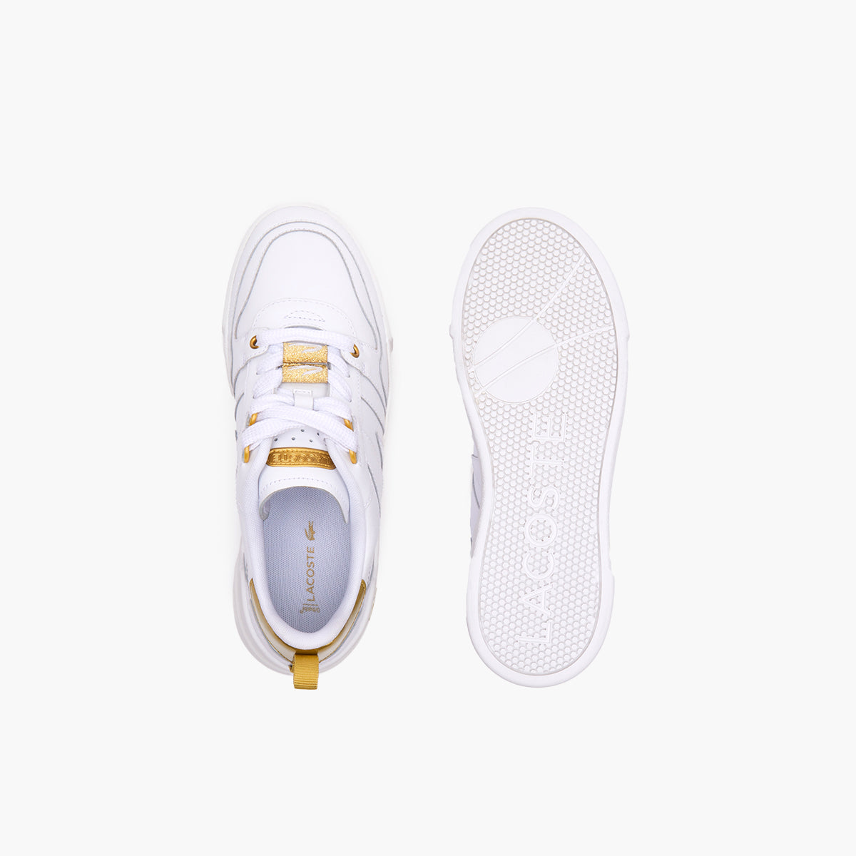 Women'S Lacoste L002 Leather Trainers