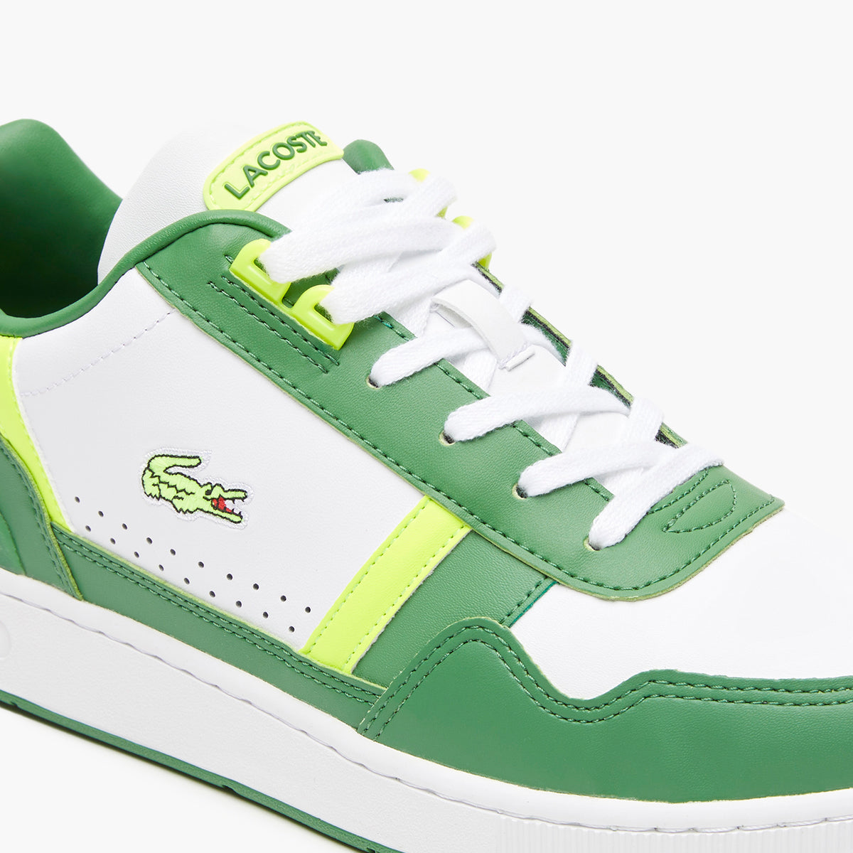 T-Clip Leather Colour Block Trainers