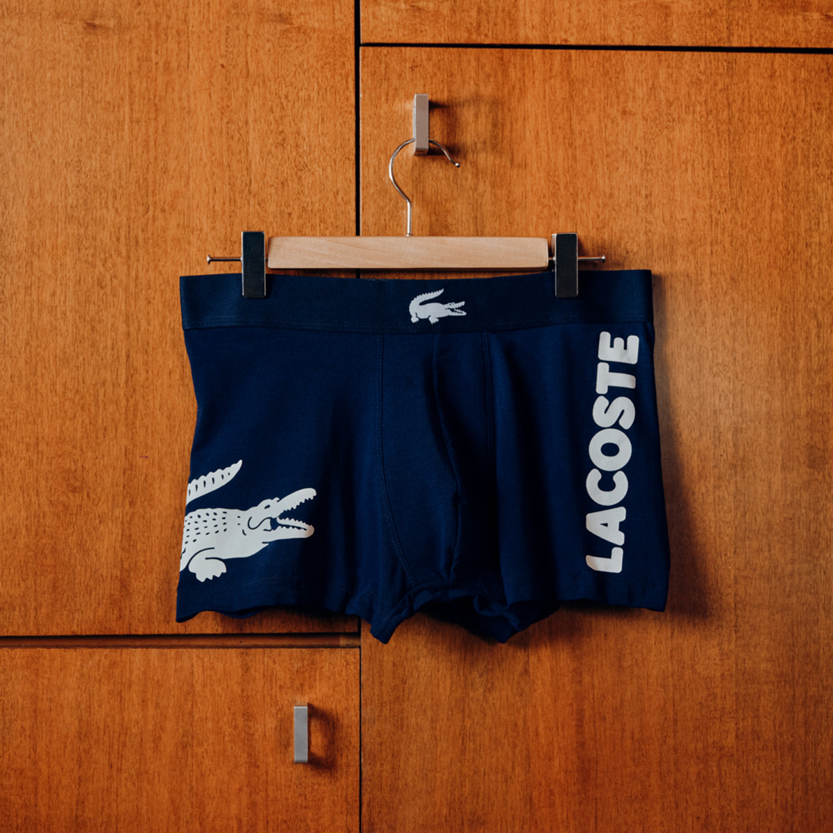 Lacoste 3-Pack Stretch Cotton Trunks