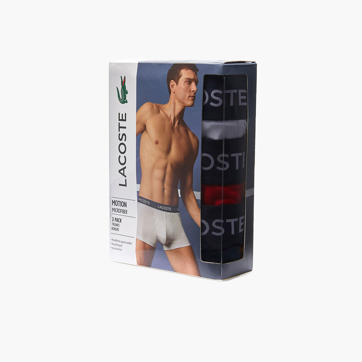 Lacoste Microfiber Trunk 3-Pack