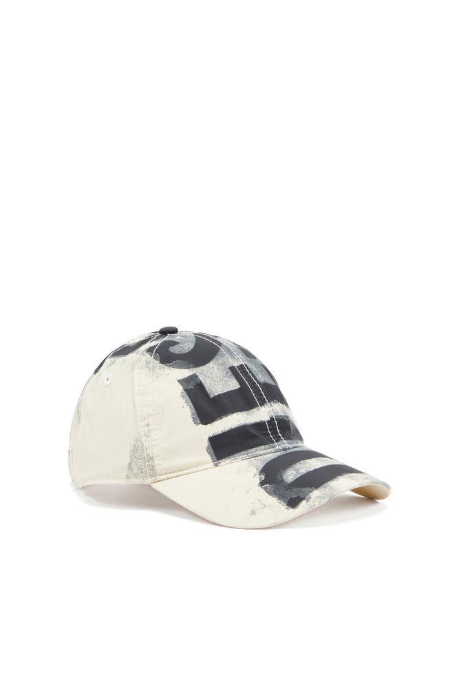 Diesel Nylon Baseball Cap With Super Logo