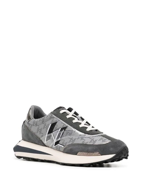 Zone low-top leather sneakers