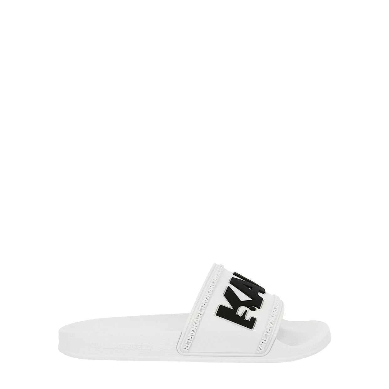 Karl Lagerfeld Kondo logo-print slides