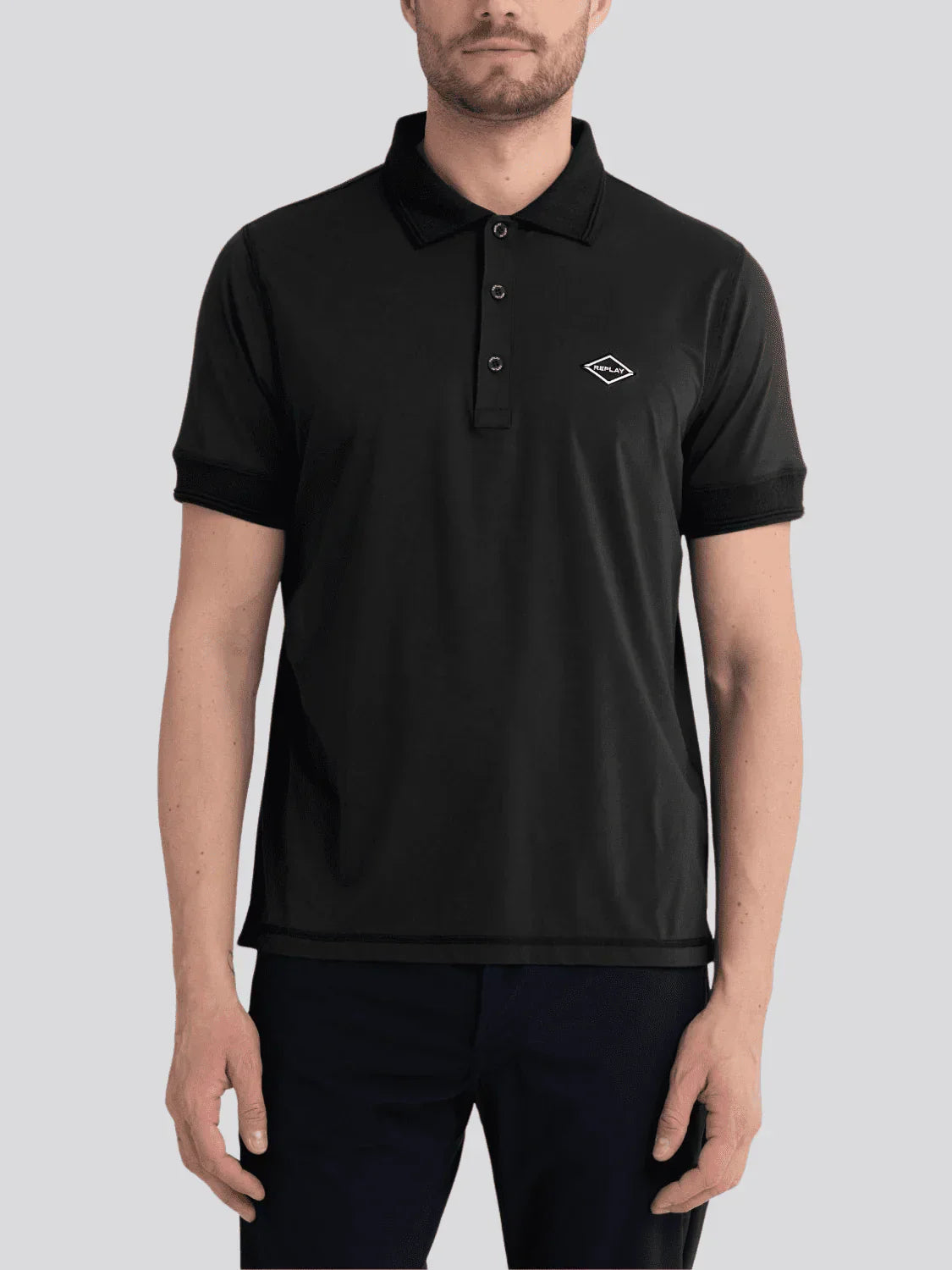 REPLAY HYPERFLEX HYBRID POLO SHIRT
