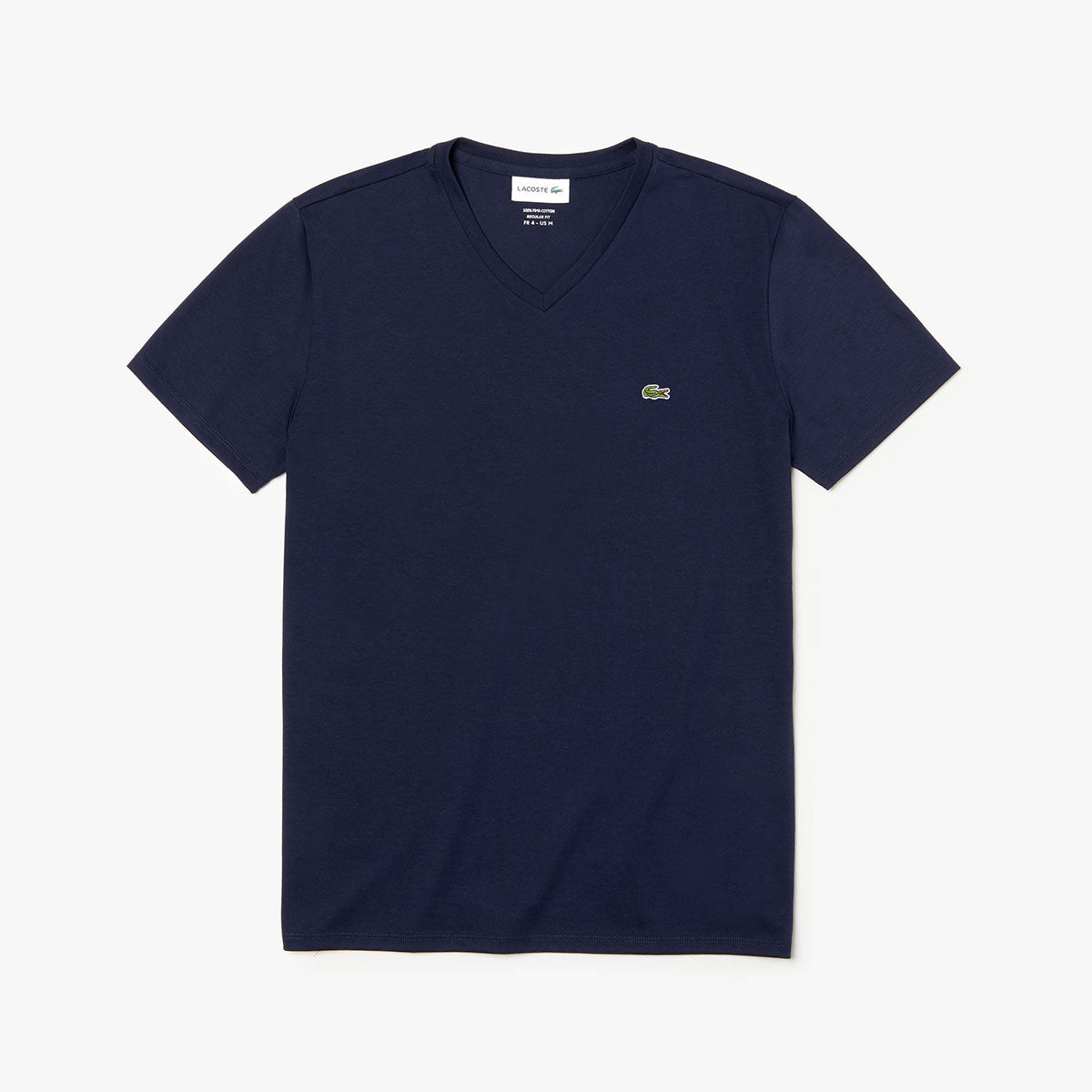 Lacoste Men'S V-Neck Pima Cotton Jersey T-Shirt