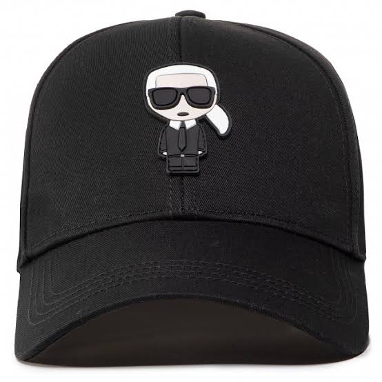 Karl Lagerfeld Cap Emblem Logo Gold-Black