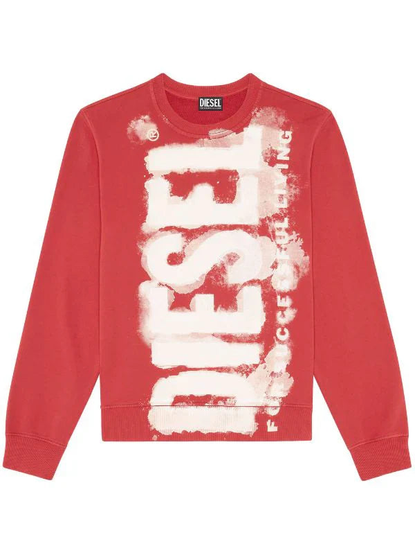 Diesel S-Ginn-E5 logo-print sweatshirt