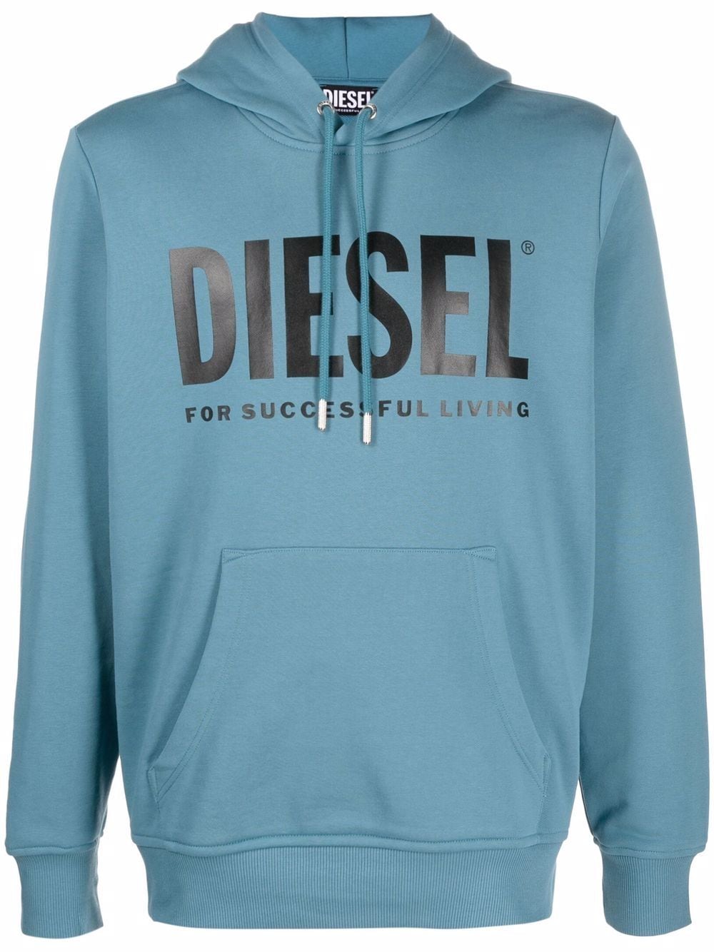 DIESEL LOGO PRINTED HOODIE