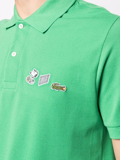 LACOSTE X PEANUTS ORGANIC COTTON POLO SHIRT