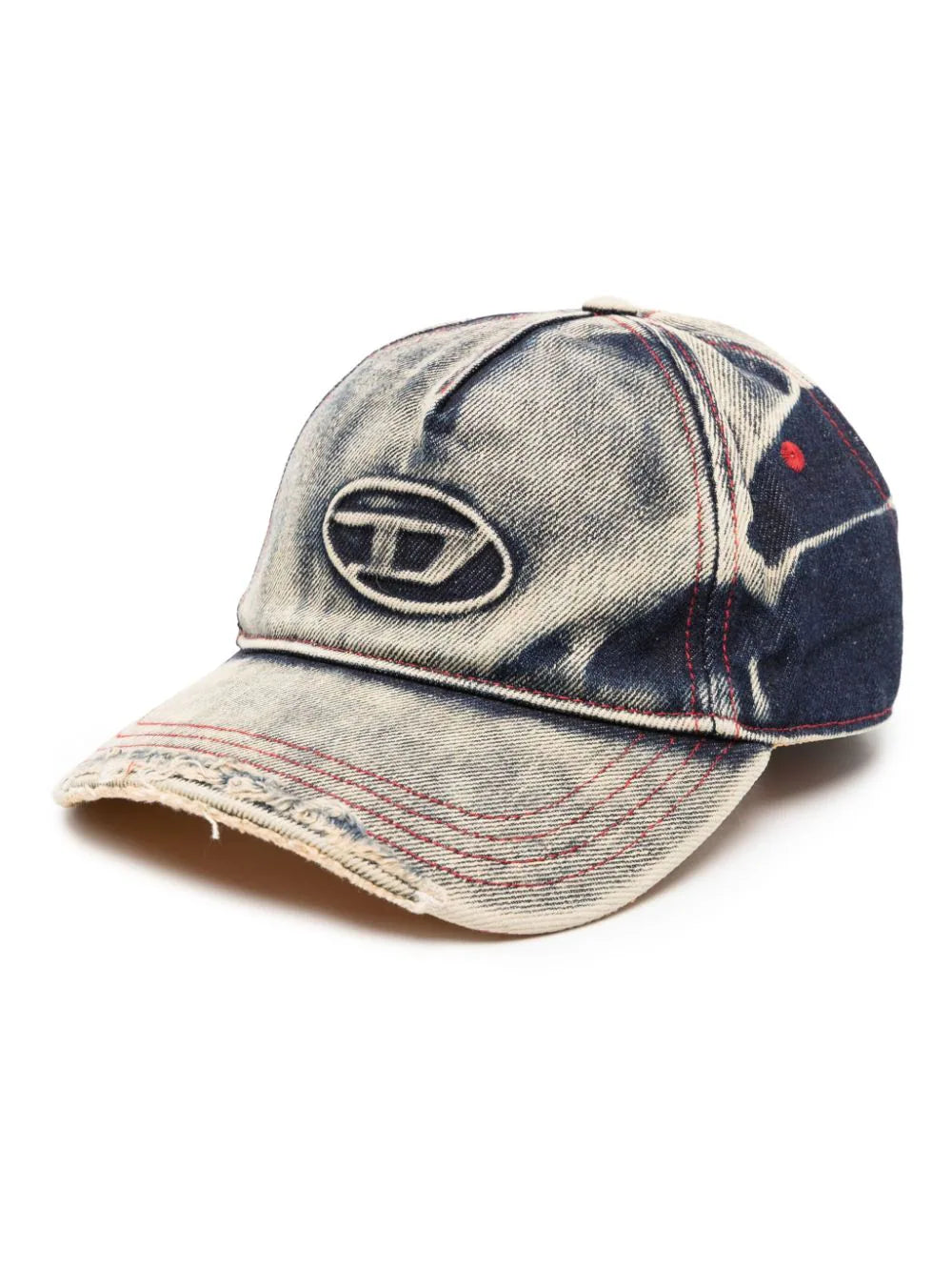 Diesel C-Seymon distressed denim cap