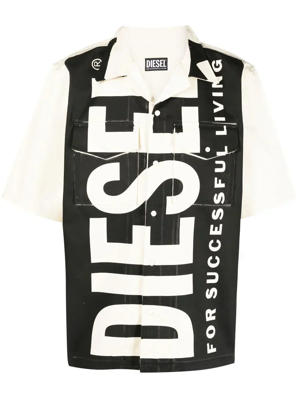Diesel S-Mac-22 logo-print shirt