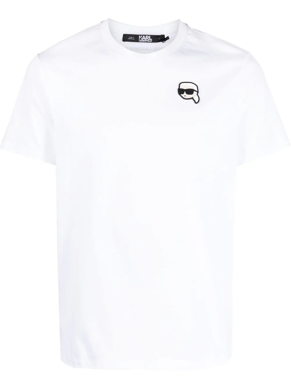 KARL LAGERFELD IKONIK PATCH ORGANIC COTTON T-SHIRT