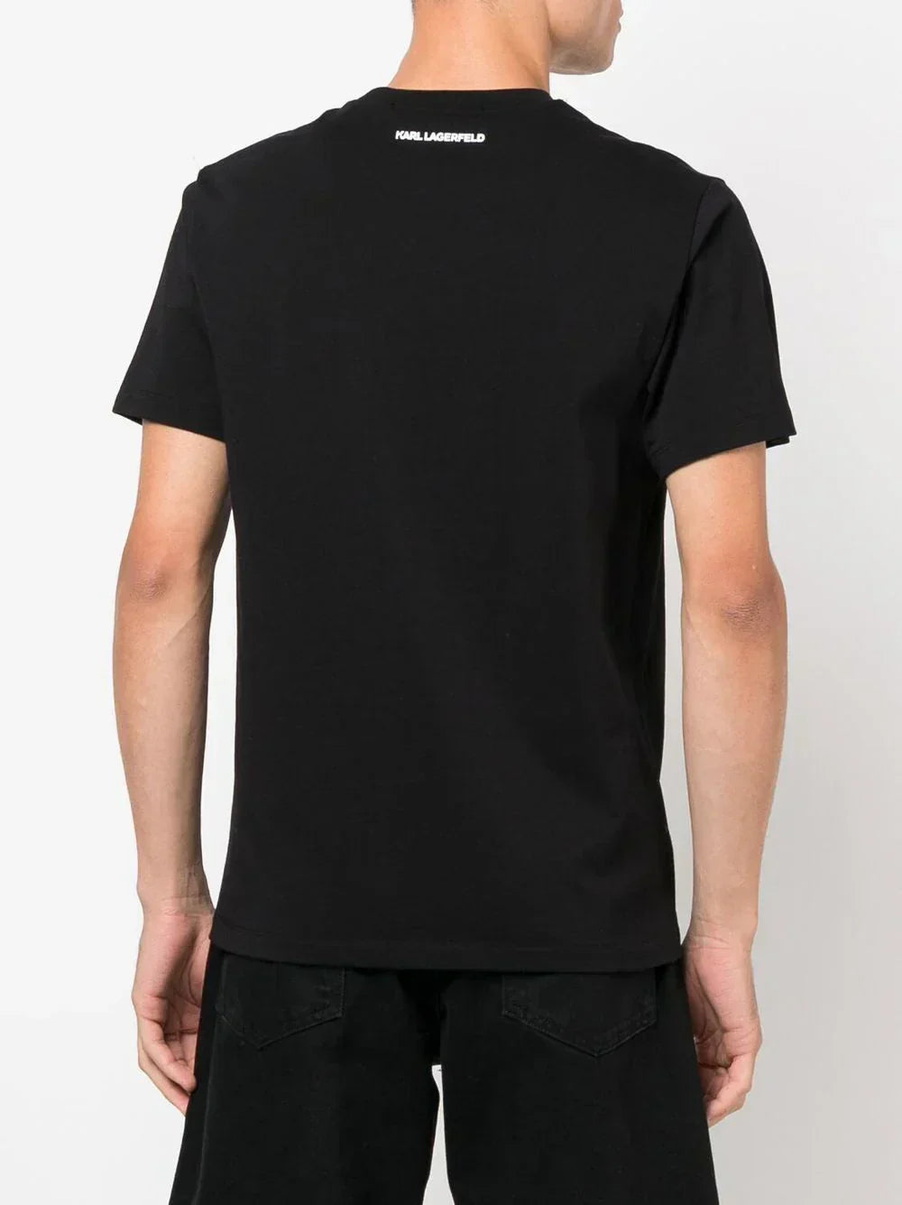 KARL LAGERFELD IKONIK PATCH ORGANIC COTTON T-SHIRT