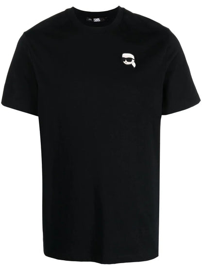 KARL LAGERFELD IKONIK PATCH ORGANIC COTTON T-SHIRT