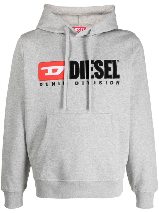 Diesel S-Ginn-Hood-Div logo-appliqué hoodie