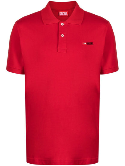 Diesel T-Smith-Div cotton polo shirt