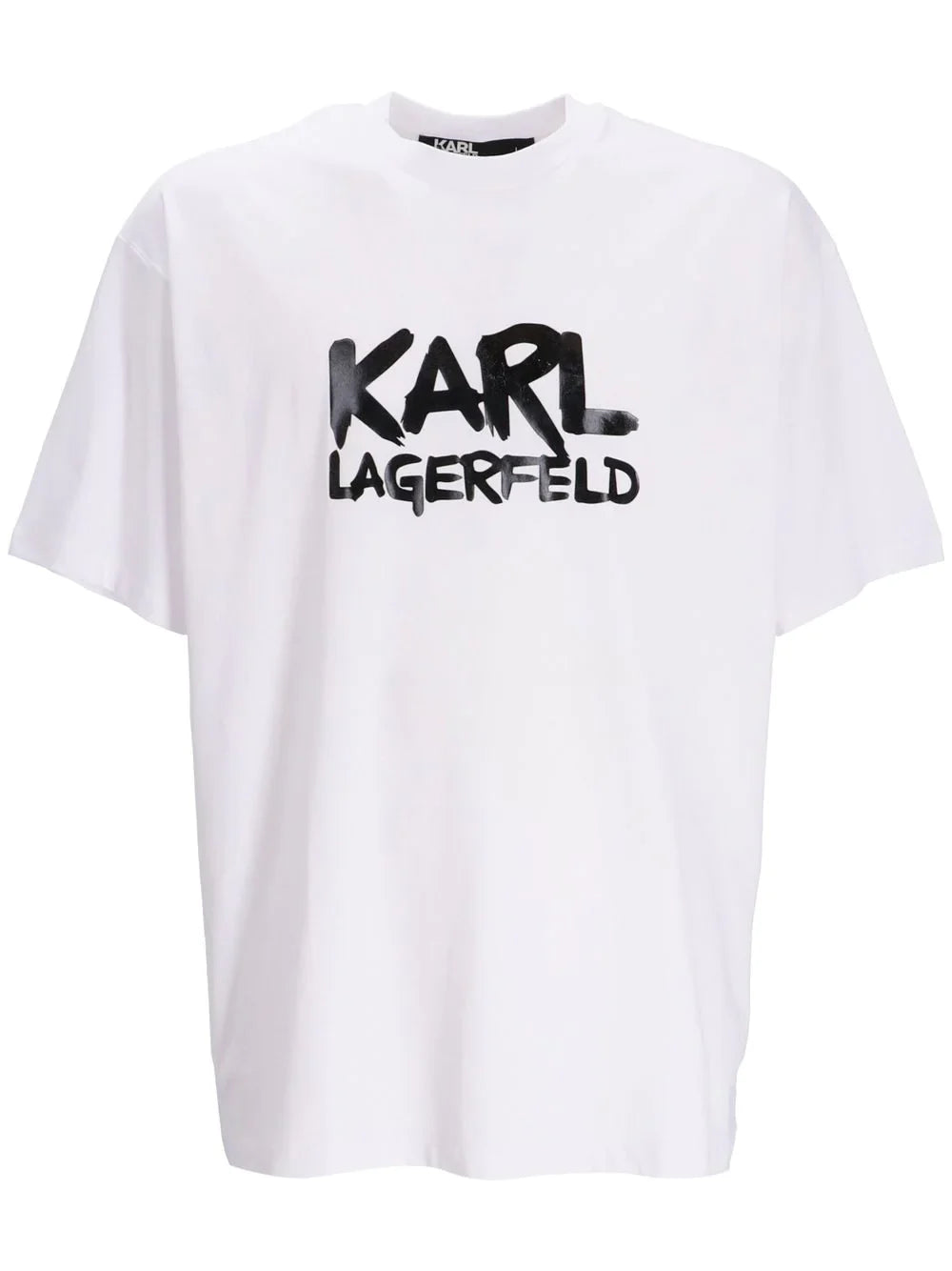 Karl Lagerfeld logo-print short-sleeved T-shirt