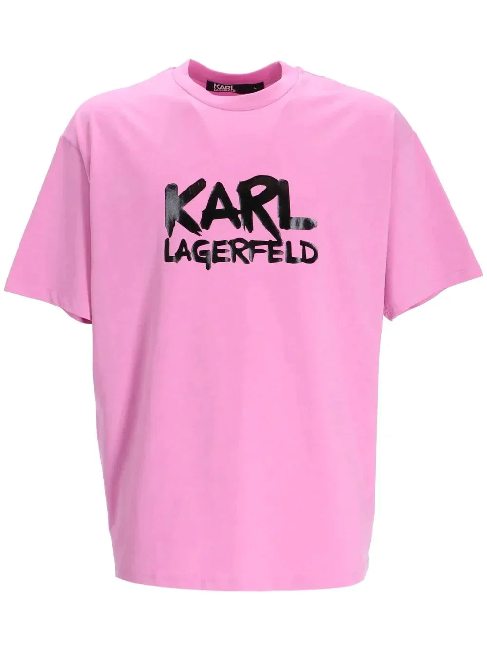 Karl Lagerfeld logo-print short-sleeved T-shirt