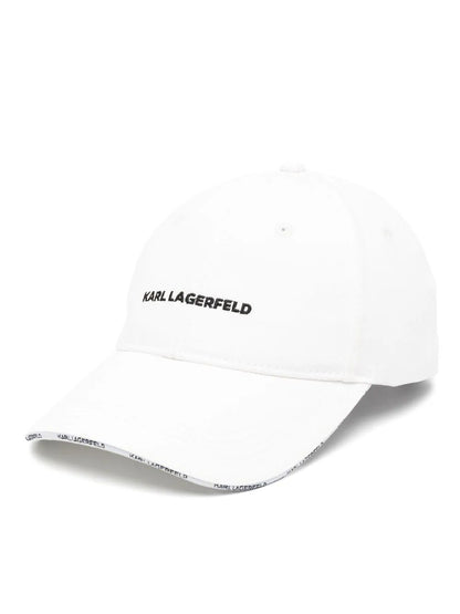 Karl Lagerfeld K/Essential logo baseball cap