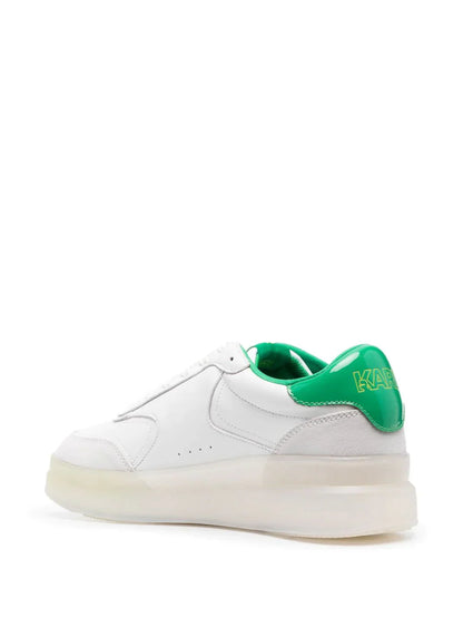 Karl Lagerfeld logo-appliqué perforated-detail sneakers