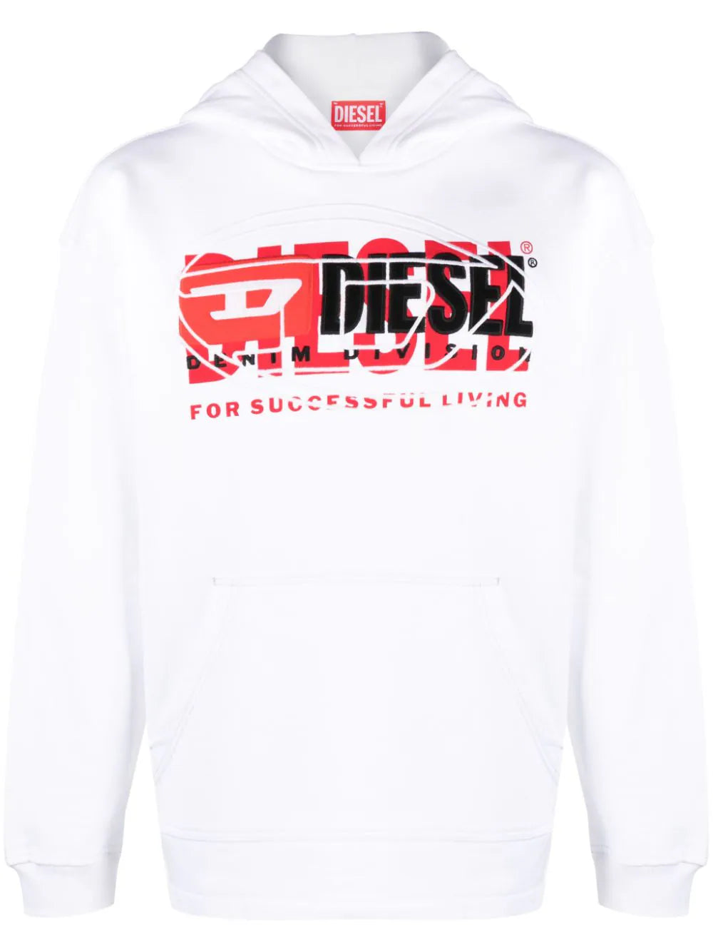 Diesel S-Baxt cotton hoodie