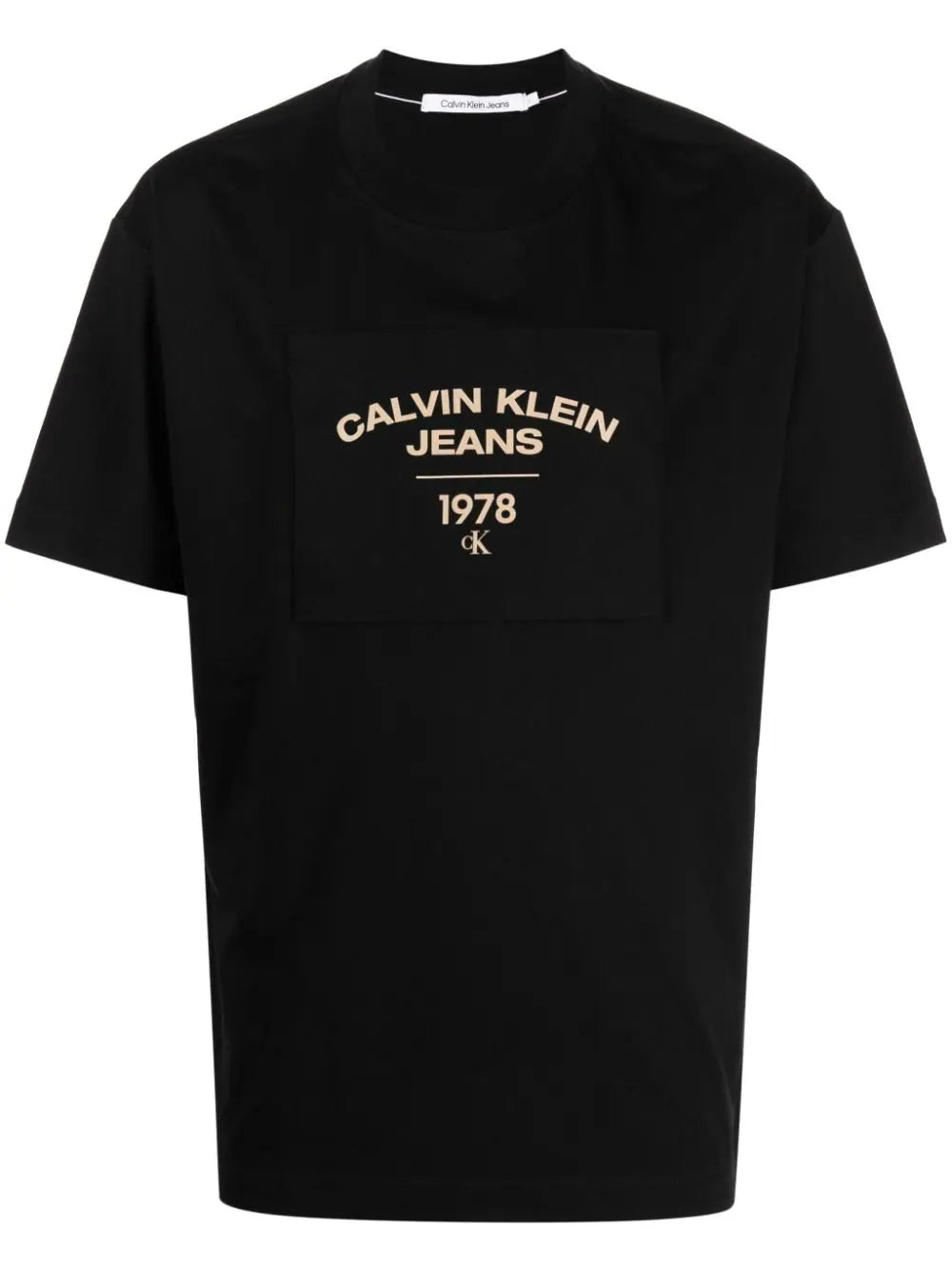 Calvin Klein logo-appliqué cotton T-shirt