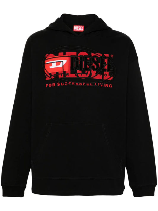 Diesel S-Baxt cotton hoodie