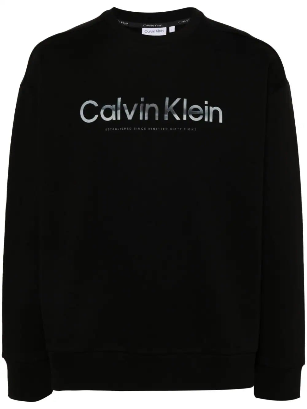 Calvin Klein logo-print cotton sweatshirt