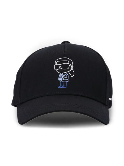 Karl Lagerfeld Ikonik cotton-blend baseball cap