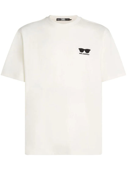KARL LAGERFELD SUNGLASSES-EMBOIDERED T-SHIRT