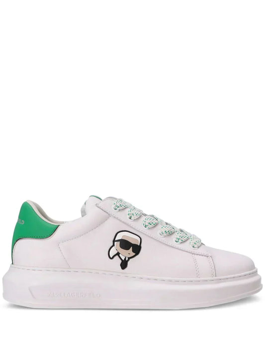 KARL LAGERFELD KOLOUR KOUNTER LEATHER SNEAKERS