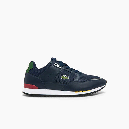 Lacoste Partner Piste Textile and Leather Trainers