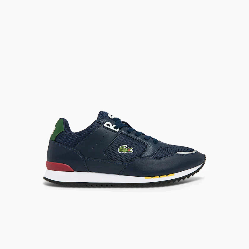 Lacoste Partner Piste Textile and Leather Trainers
