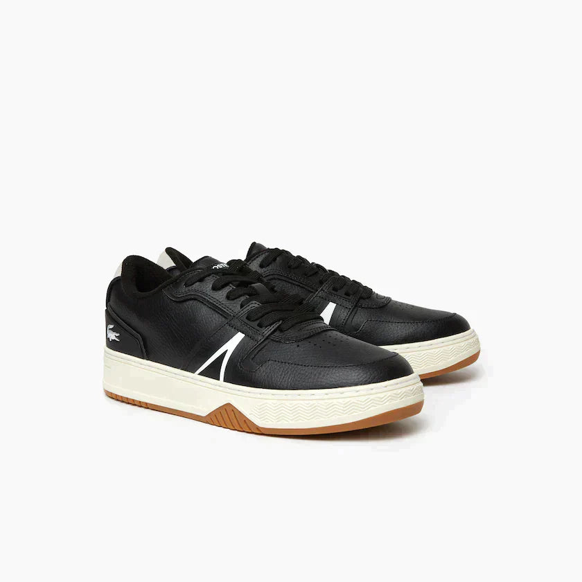 Lacoste Leather Popped Heel Trainers