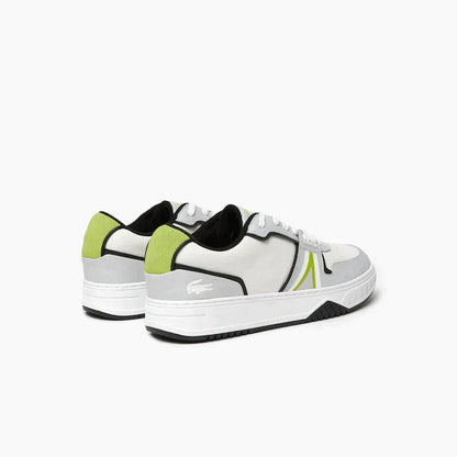 Lacoste L001 Leather Colour Contrast Trainers