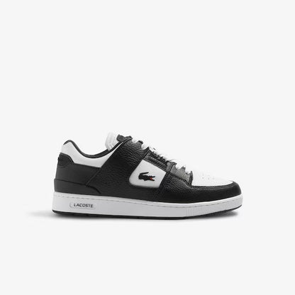Lacoste Court Cage Leather Colour Contrast Trainers