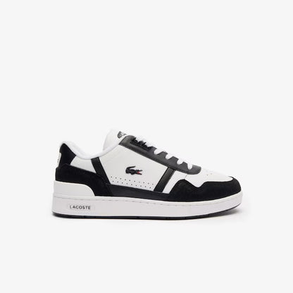 Lacoste T-Clip Logo Leather Trainers
