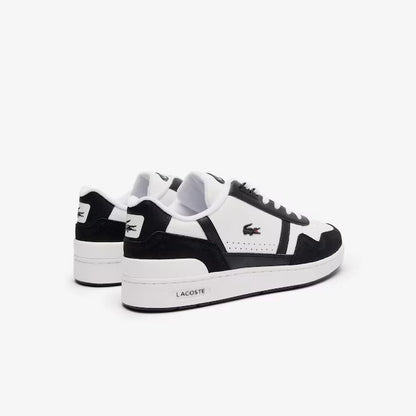 Lacoste T-Clip Logo Leather Trainers