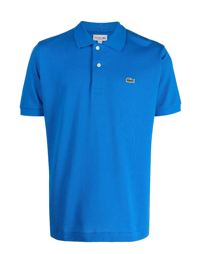LACOSTE LOGO PATCH SHORT SLEEVE POLO SHIRT