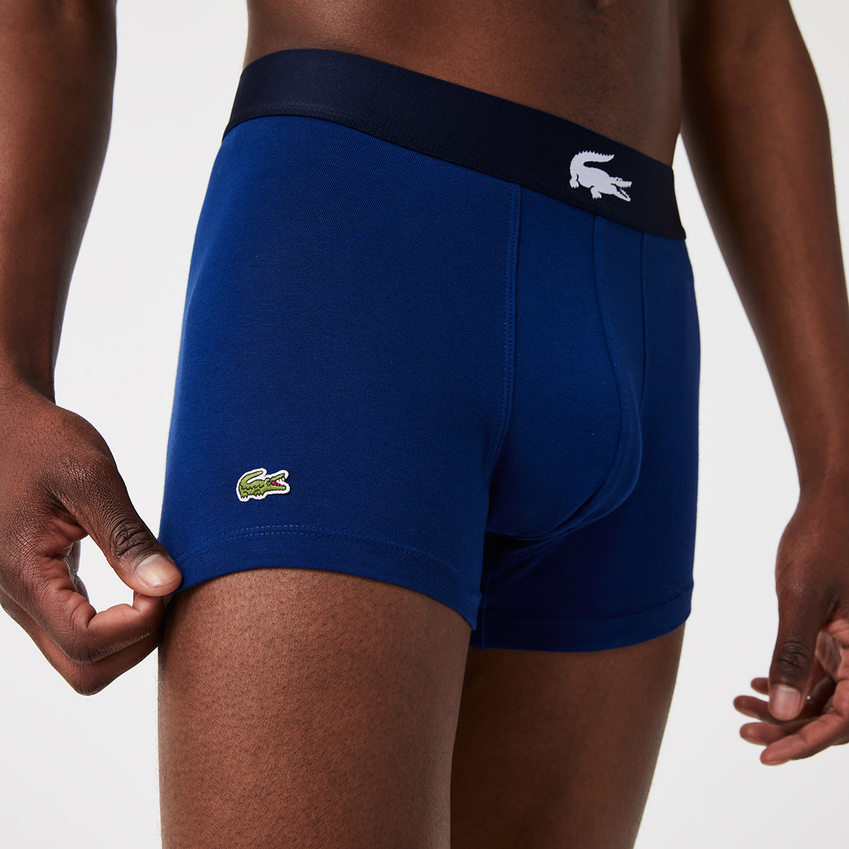 Lacoste 3-Pack Stretch Cotton Trunks