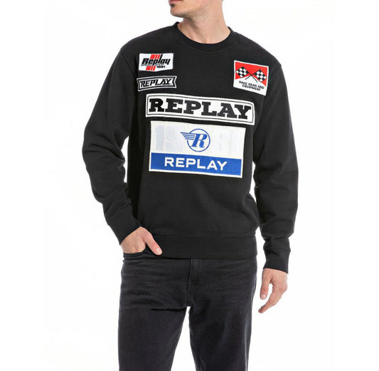 Replay Sweatshirt Black