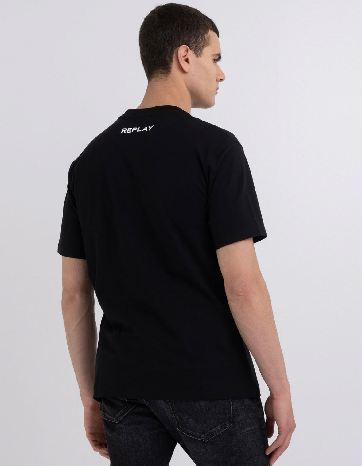 RELAXED FIT T-SHIRT WITH MAXI PRINT