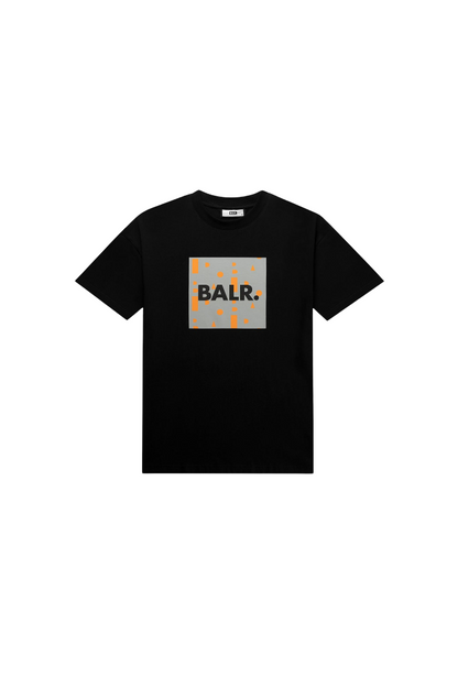 BALR. REPEAT BOX FIT T-SHIRT JET BLACK